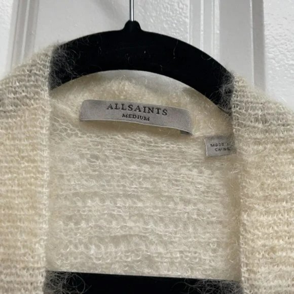 all saints mohair cardigan runs small - Picture 2 of 6